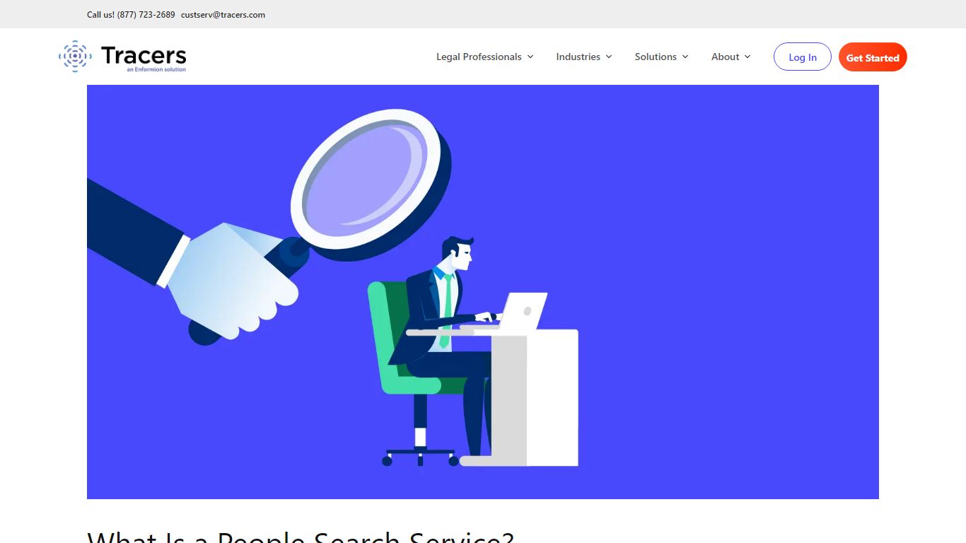 What Is a People Search Service? - Tracers